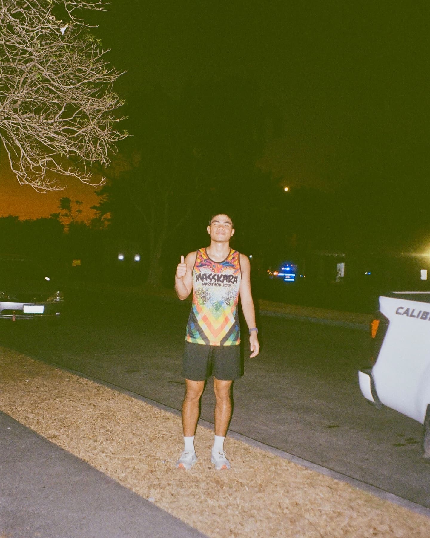 Matt running